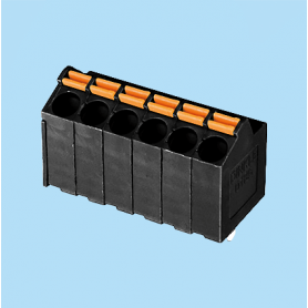 BC0185-11XX / Screwless PCB PID terminal block - 3.50 mm. 