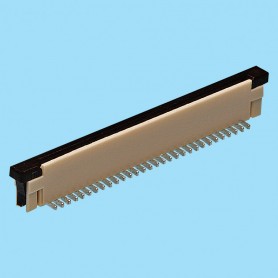 1773 / Right angle FPC connector SMD - Pitch 1,00 mm (0.039”)