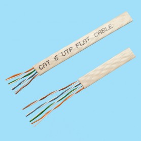 9104 / Twisted flat telephone cable - CATEGORY 6