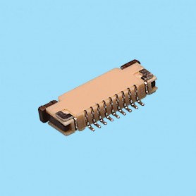 2130 / Right angle FPC connector - Pitch 1.00 mm (0.039”)