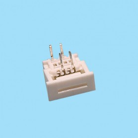 2127 / Right angle FPC connector - Pitch 1.25 mm (0.049”)