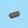 0834 / Conector hembra doble fila SMD - Paso 0,80 mm