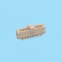 0831 / Conector macho recto simple fila SMD - Paso 0,80 mm