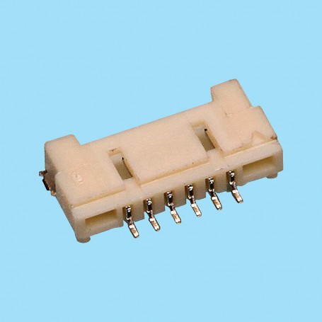 1147 / Conector macho acodado SMD - Paso 1,25 mm