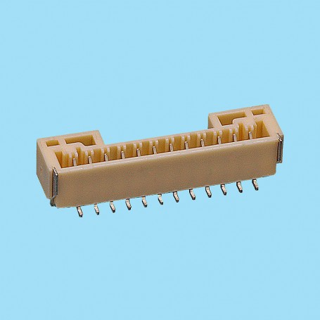 1207 / Conector recto polarizado SMD - Paso 1,25 mm