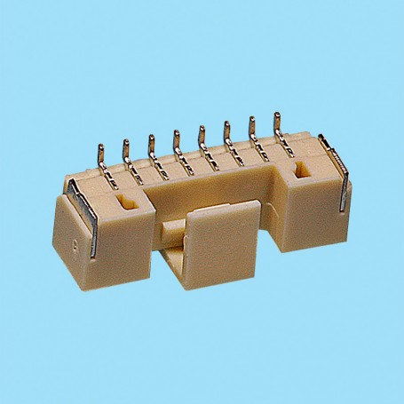 1208 / Conector recto polarizado SMD - Paso 1,25 mm