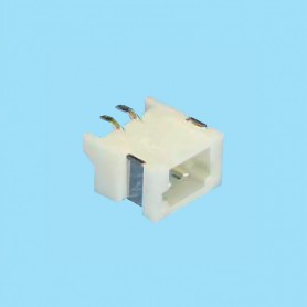 1576 / Angled connector polarized SMD - Pitch 1,50 mm