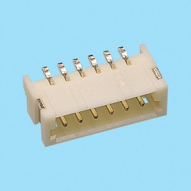 1577 / Angled connector polarized SMD - Pitch 1,50 mm