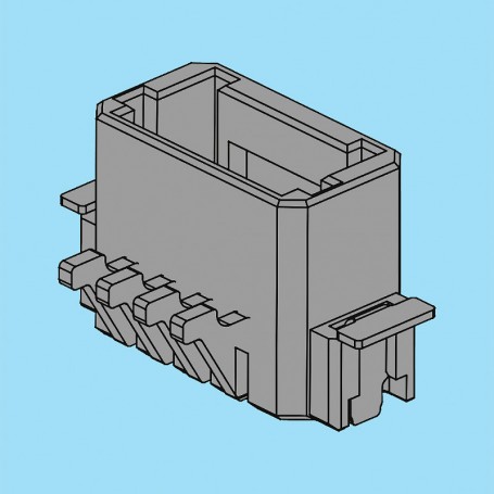 1587 / Conector macho recto SMD - Paso 1,50 mm