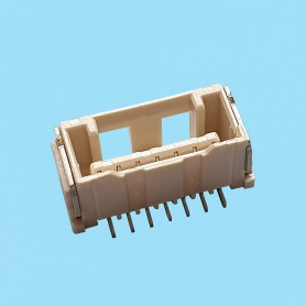 1558 / Conector macho recto SMD simple fila - Paso 1,50 mm