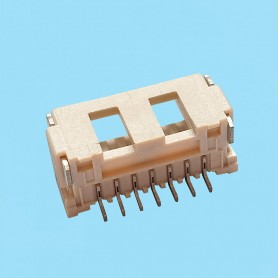 1559 / Male angled connector SMD single row - Pitch 1,50 mm