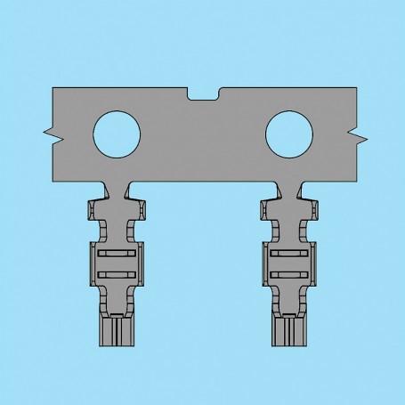 1586 / Crimp terminal - Pitch 1,50 mm