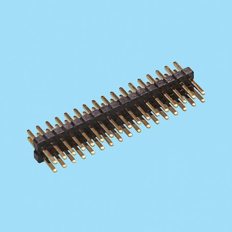 1362 / Regleta recta doble fila SMD - Paso 1,27 mm