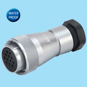 WF-TA / Plug with plastic clamping-nut IP65