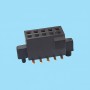 1302 / Female stright connector double row polarized 4.60 mm - Pitch 1,27 mm