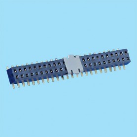 1311 / Conector hembra recto doble fila SMD - Paso 1,27 mm