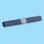 1311 / Female stright connector double row SMD - Pitch 1,27 mm