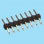 2058 / Regleta acodada simple fila SMD - Paso 2,00 mm