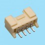 2083 / Conector acodado simple fila polarizado - Paso 2,00 mm