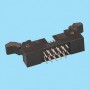 1549 / Conector macho recto con expulsores - Paso 1,27 x 2,54 mm