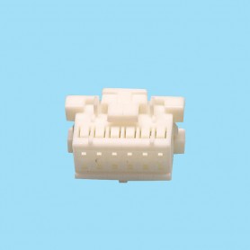 2485 / Crimp connector housing double row - Pitch 2,50 mm