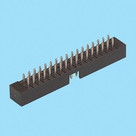 4446 / Male stright connector low profile - Pitch 2,00 x 2,00 mm