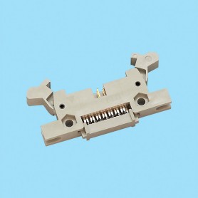 4444 / Male stright connector with eject latch FFC - Pitch 2,00 x 2,00 mm