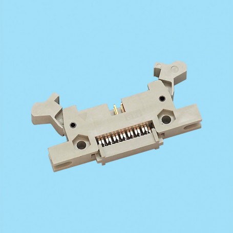 4444 / Male stright connector with eject latch FFC - Pitch 2,00 x 2,00 mm