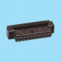 2070 / Conector hembra recto para cable plano - Paso 2,00 x 2,00 mm