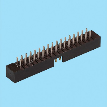 4436 / Conector macho recto bajo perfil - Paso 2,00 x 2,00 mm