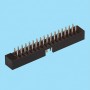 4436 / Male stright connector low profile - Pitch 2,00 x 2,00 mm