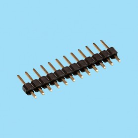 2549 / Stright pin header single row - Pitch 2,54 mm