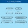 PCB POWER Series / PCB POWER stright 20A (Sub-D Combo)