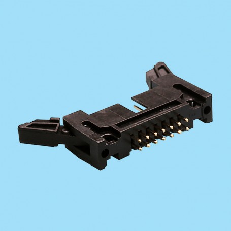 5341 / Conector macho recto con expulsores - Paso 2,54 x 2,54 mm