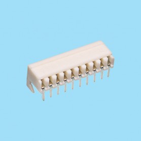 2526 / Female PCB connector acodado- Pitch 2,54 mm