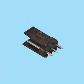 2345 / Male stright connector boxed - Pitch 2,54 mm