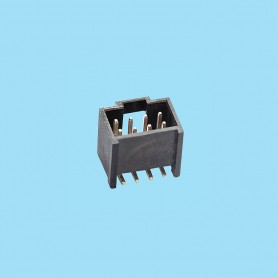 2698 / Male stright connector polarized SMD - Pitch 2,54 mm