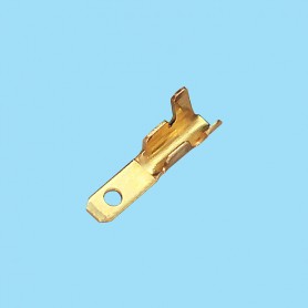 1630 / Bare Faston terminals DIN 46247 - male for 2.8 x 0.5 and 6.3 x 0.8 mm female connectors