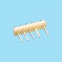 7501 / Square PIN straight strip - Pitch 7.50-5.00 mm