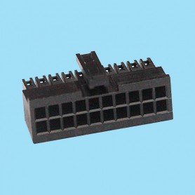 5780 | Micro Stright female power connector - Pitch 2,54 mm