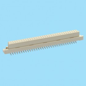 2215 / DIN 41612 connector - Stright female (Type B)