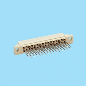 2230P / DIN 41612 connector - Stright male PCB (Type B/2)