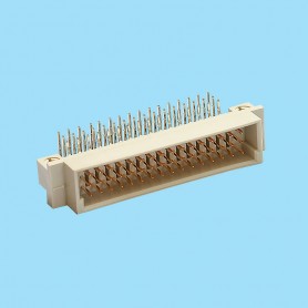 2327 / DIN 41612 connector - Angled male PCB (Type C/2)