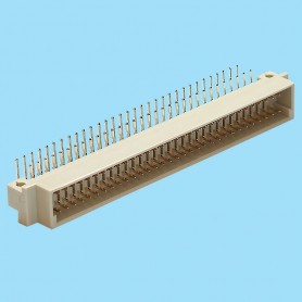 2326 / DIN 41612 connector - Angled male PCB (Type C)