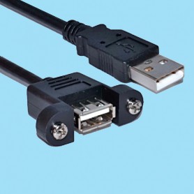 USB wire / Panel mounting