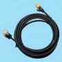 9609 / Assembly wire CAT 7 SSTP CABLE - Plug 90º Inner