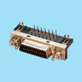 8152 / Female connector angled PCB - MICROCENTRONIC
