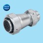 WY-TE / Plug with metal clamping-nut IP67