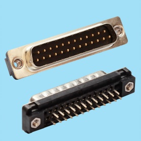 8120 / Male connector SUB-D stright PCB