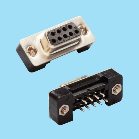 8121 / Female connector SUB-D stright PCB